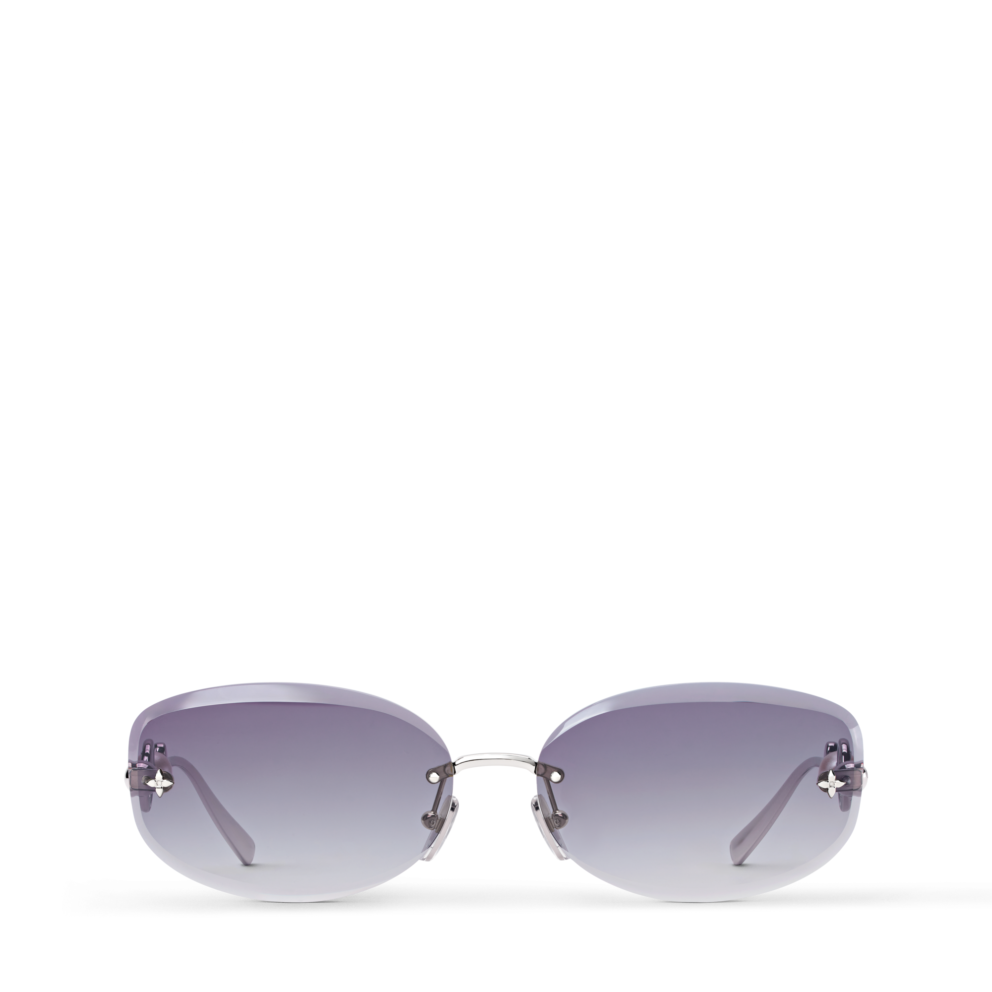 ルイ・ヴィトン サングラス 新作 ロゴ付き 銀灰色 Z3166U LV Jewel Pearl Oval Sunglasses . - Luxury Accessories - Z3166U